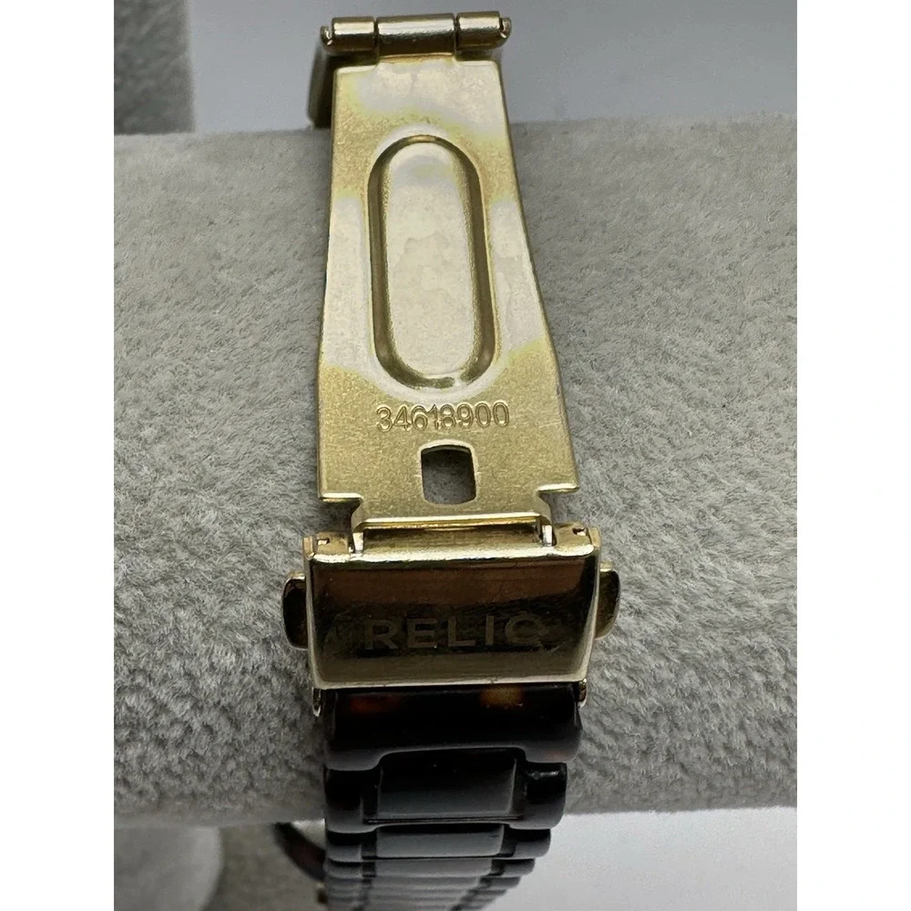 Relic ZR34137 New Battery Ladies MOP Watch 32MM 6.75
